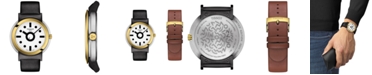 Tissot Men's Swiss Heritage Memphis Interchangeable Black & Brown Strap Watch 41mm